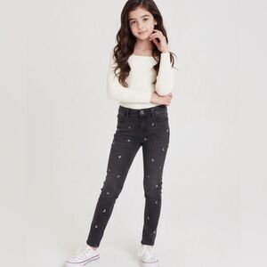 💕Girls Black denim jeans